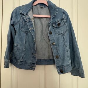 Carter's Faded Denim Jacket in Light Blue
